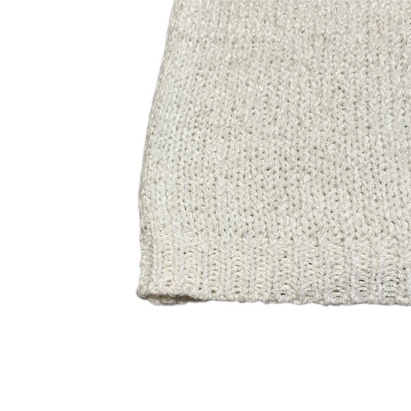 Sincerely Jules - Neutral Heart Cream Colored Knit Tank Top - Picture 8 of 8